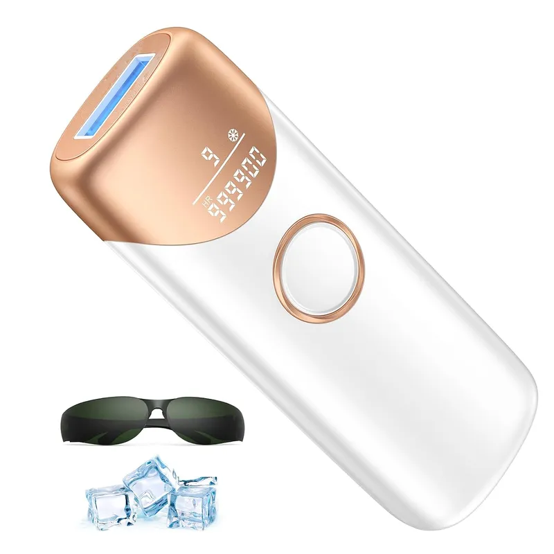 UBROO IPL Hair Removal Device with 5℃ Ice Cooling, Gold